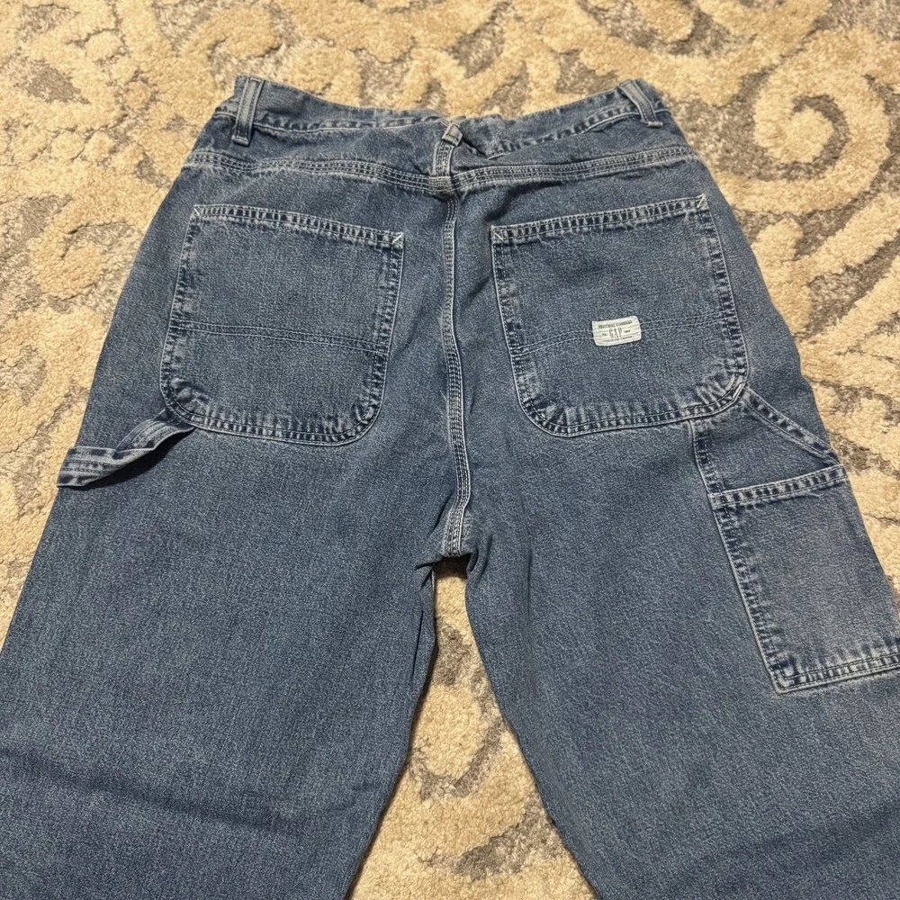 Vintage GAP Worker Jeans Mens 32 X 30 2000 Denim Carpenter Hammer Loop Skate Y2K